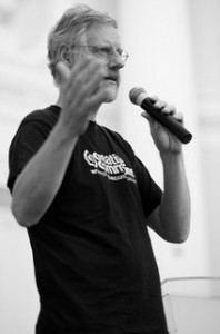 Michael Carroll CC Summit 2011 Warsaw by user kalexanderson on Flickr