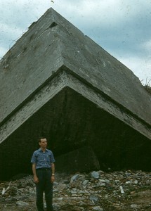 Vernon at Hitler's bunker