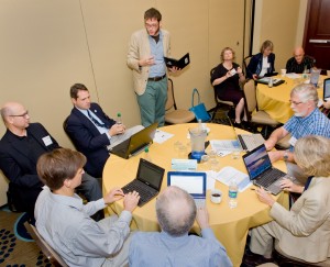 Discussion during breakout session at the 2011 NDIIPP/NDSA meeting. Credit: Abby Brack