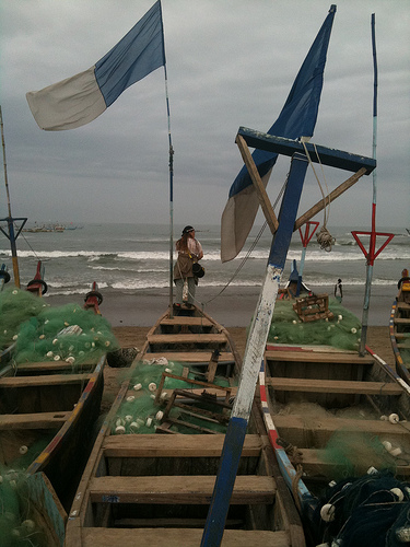 Winneba Fishing Village - Digital Archive project of OVF Ecotour 2010. oneVillage Initiative